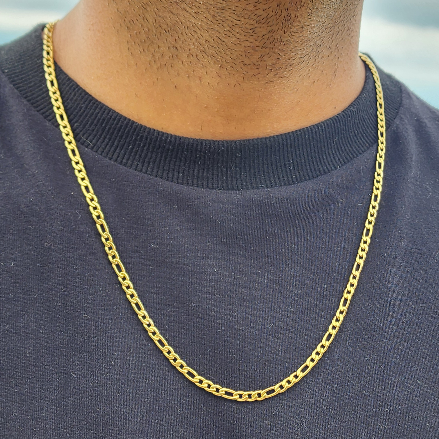 SET TEJIDO CARTIER 4.5mm ORO 18k LAMINADO - CADENA Y PULSERA