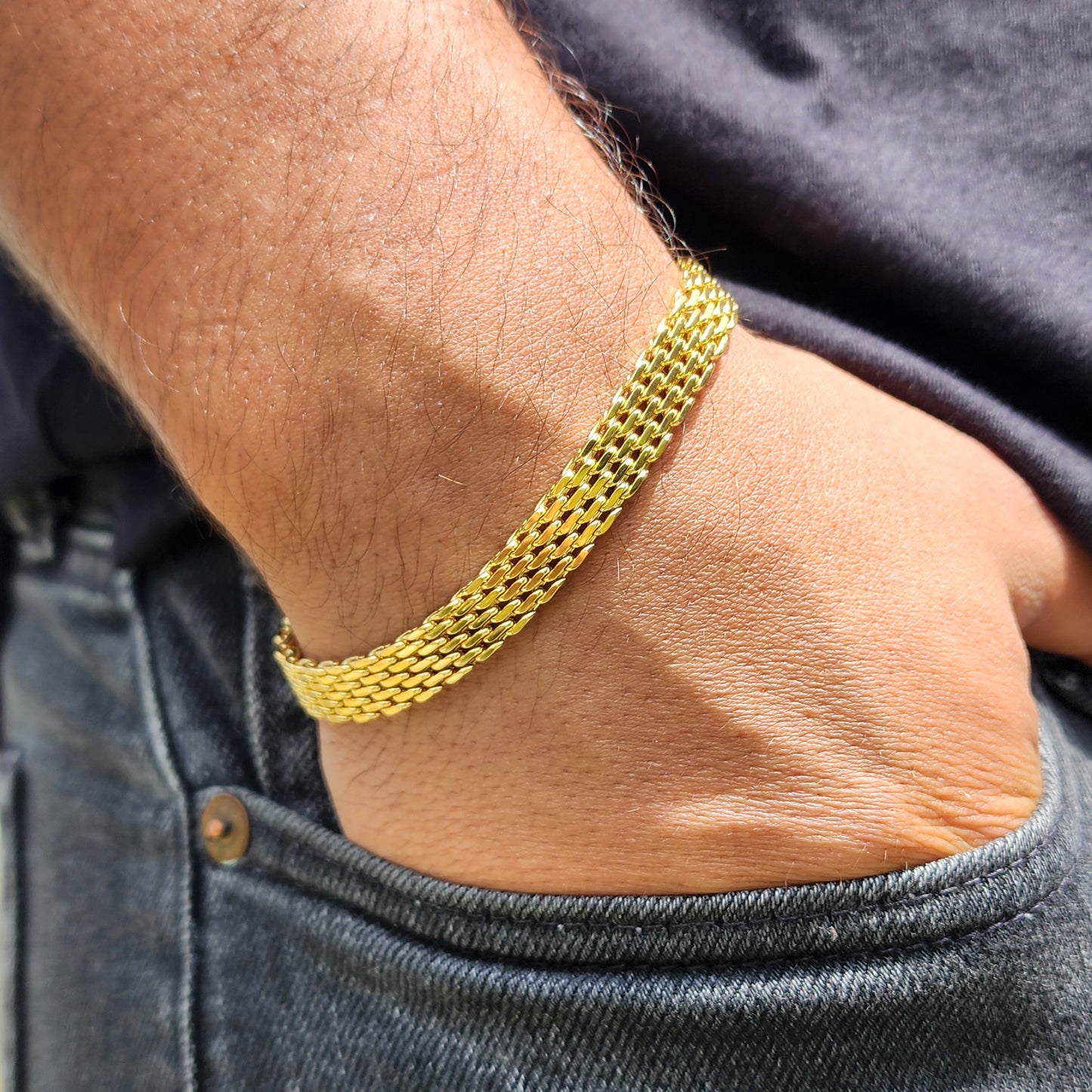 TEJIDO CHINO ORO18kLAMINADO