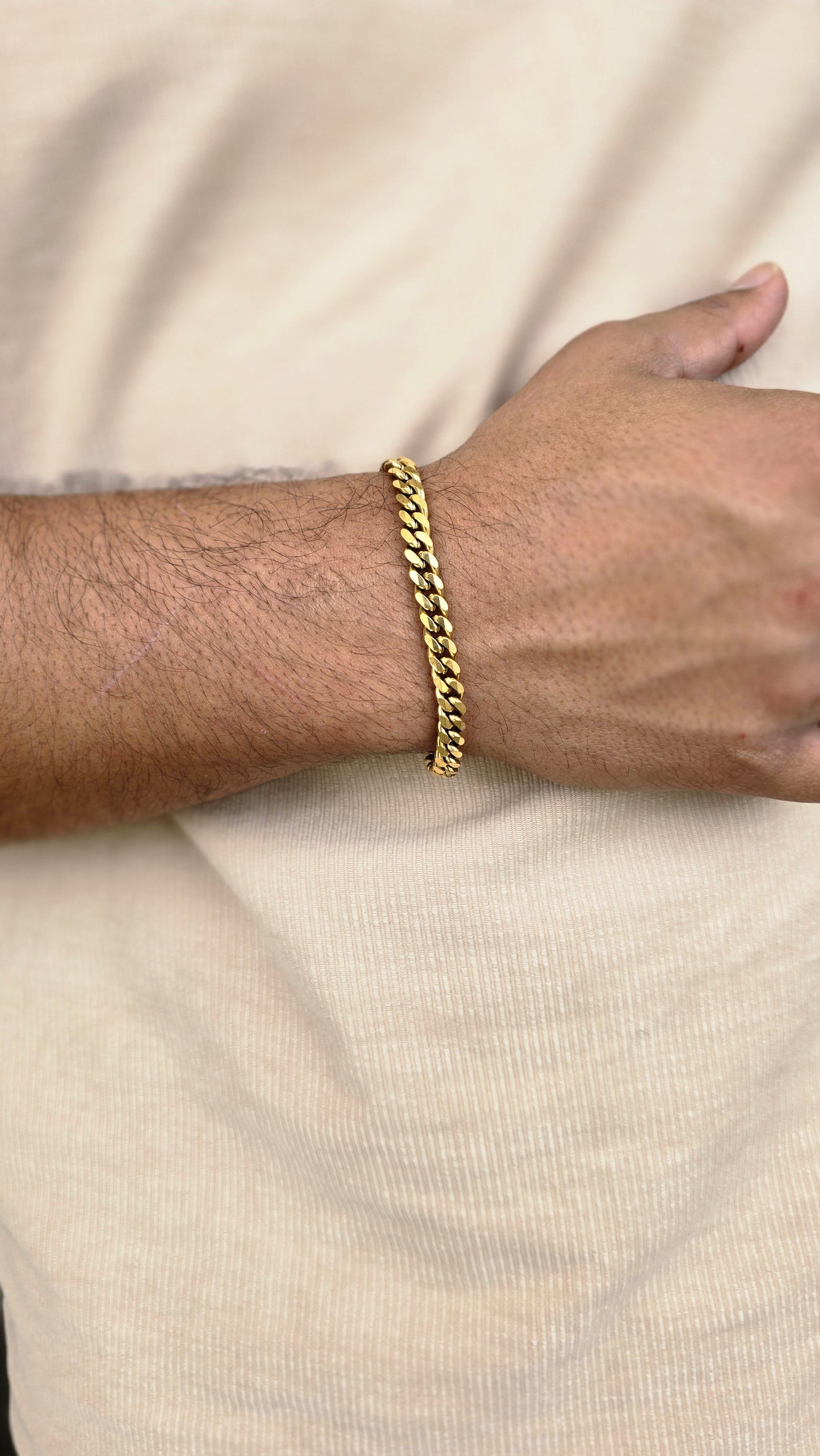 TEJIDO CUBANO ORO18kLAMINADO