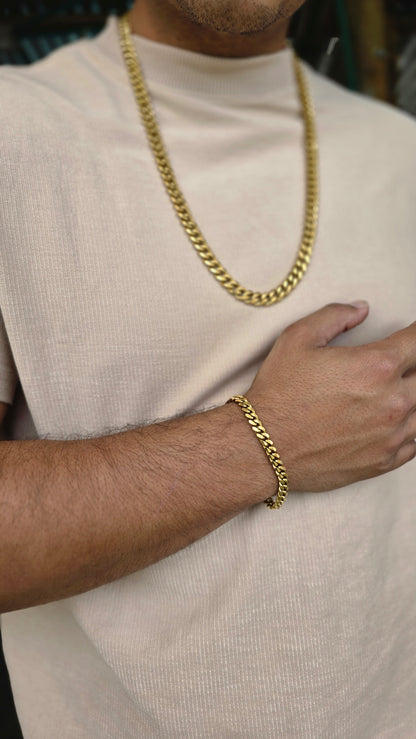 TEJIDO CUBANO ORO18kLAMINADO