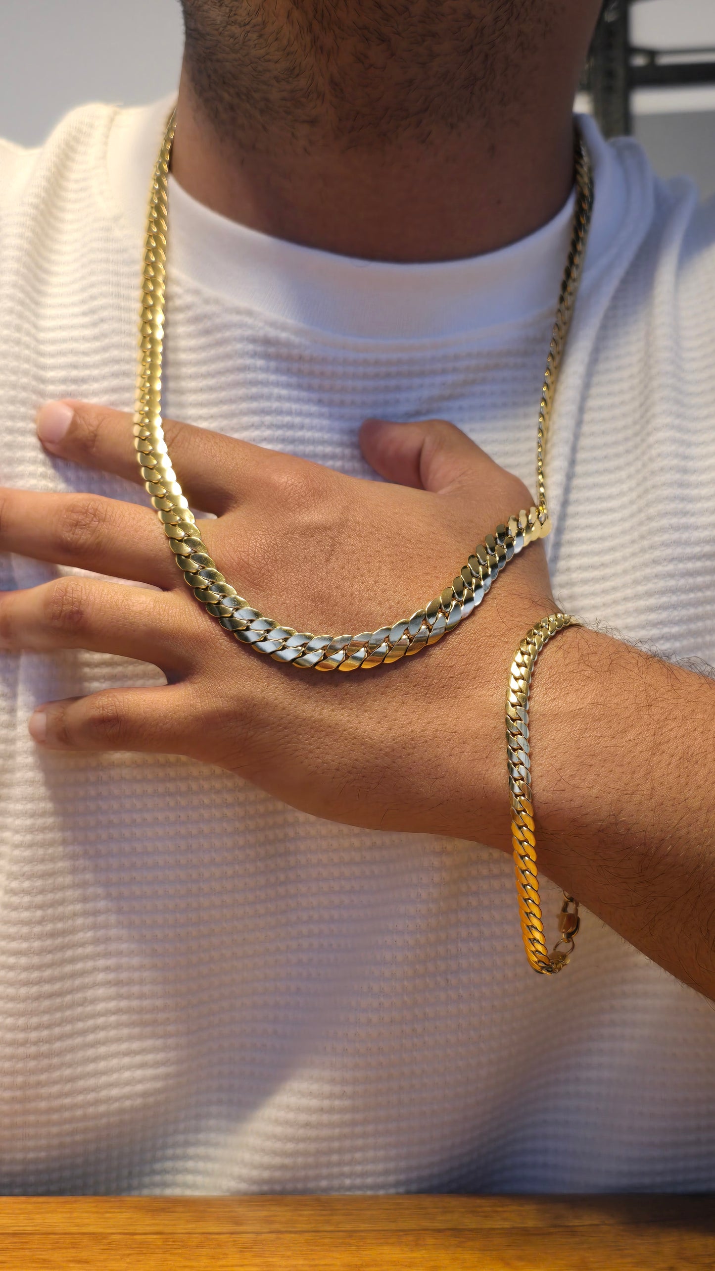 TEJIDO SERPIENTE ORO18kLAMINADO