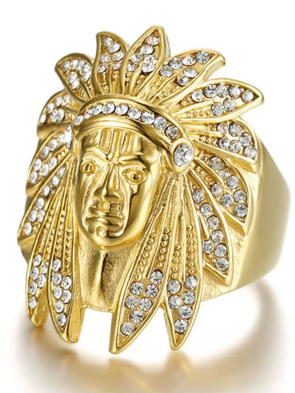 ANILLO GOLDEN INCA ORO 18K LAMINADO